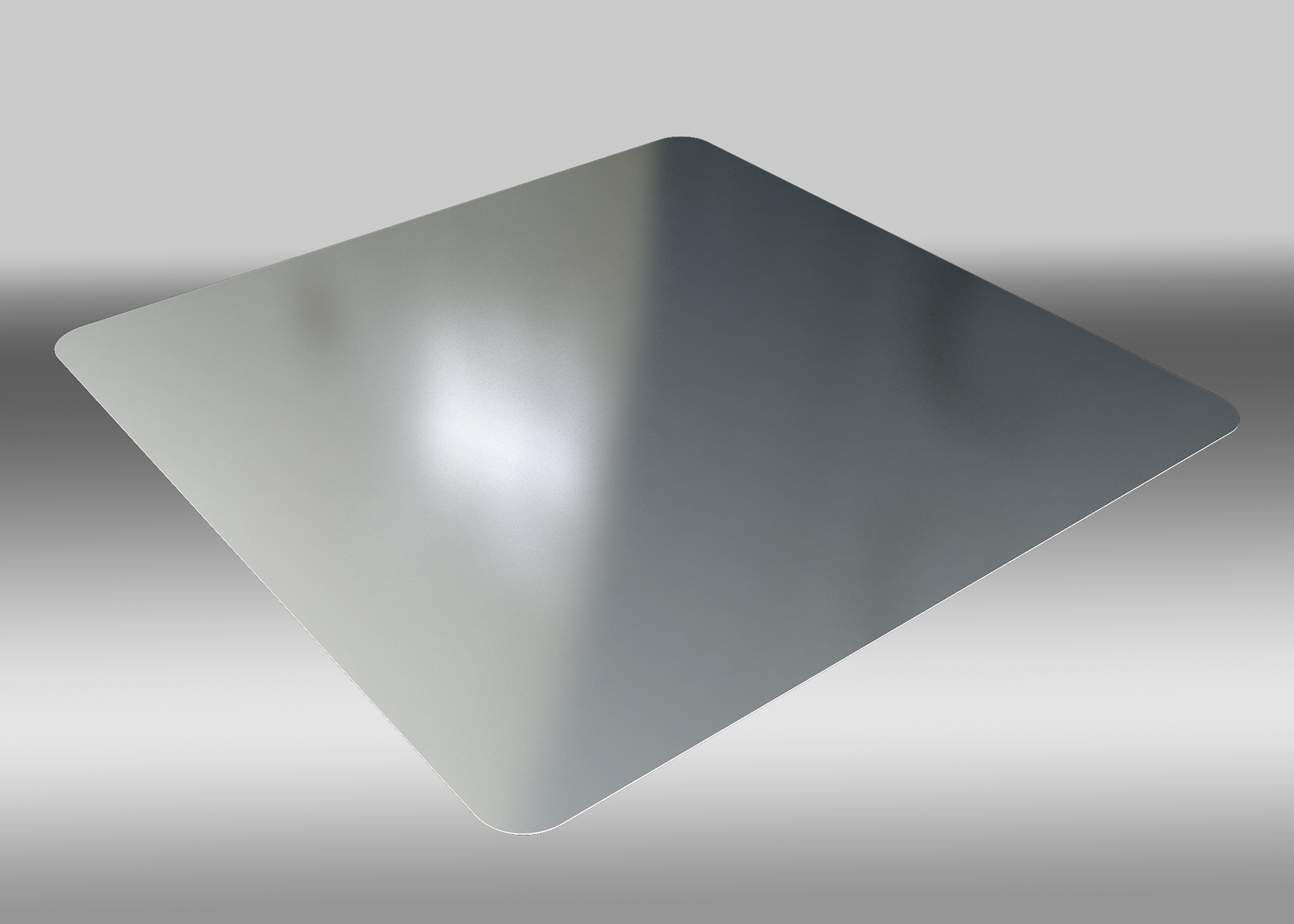 0.040 x 12 x 12, Anodized Aluminum Sheet, Clear