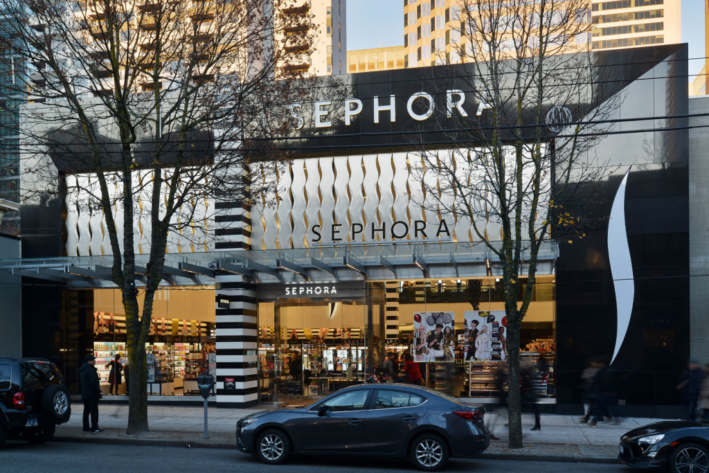 Sephora Retail Store, Canada, Francl Architecture, Keith Panel Systems, Alucobond NaturAL ACM, Daniel Lunghi