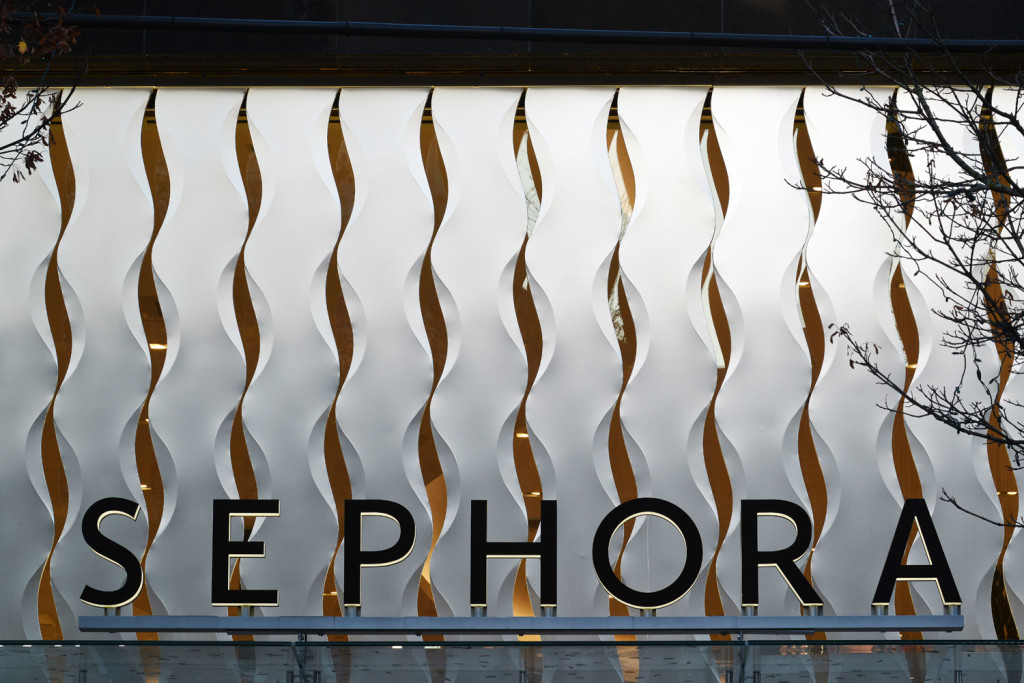 Sephora Retail Store, Canada, Francl Architecture, Keith Panel Systems, Alucobond NaturAL ACM, Daniel Lunghi