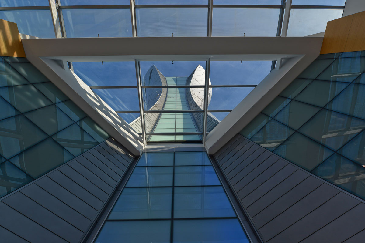 SFO airport control tower, San Francisco, HNTB, Fentress Architects, Keith, Panel, Pacific Erectors, Alucobond, Plus, SFO, Siliver, ACM, Photography, Daniel, Lunghi