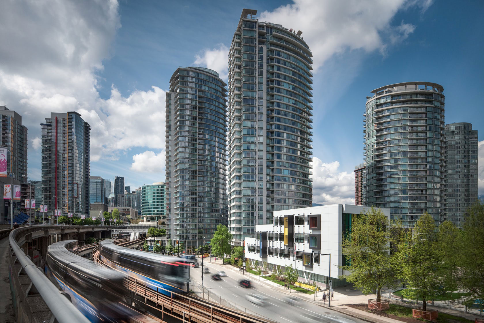 Crosstown Elementary School, Francl Architecture, Vancouver, Keith Panel Systems, Alucobond PLUS, LEED Gold, Photography Michael Elkan