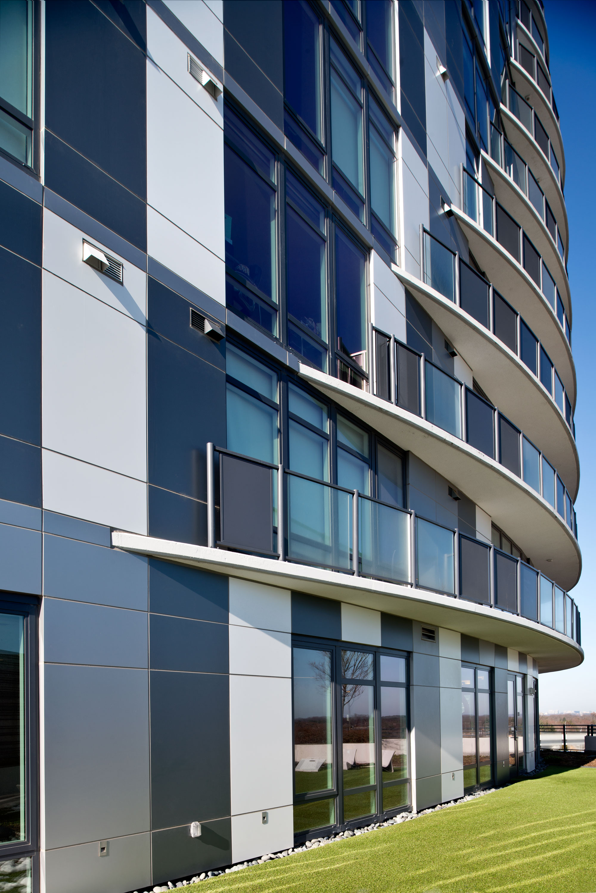 Adaire, Fairfax, Virginia, R2L Architects, LEED Gold, Custom Alucobond PLUS