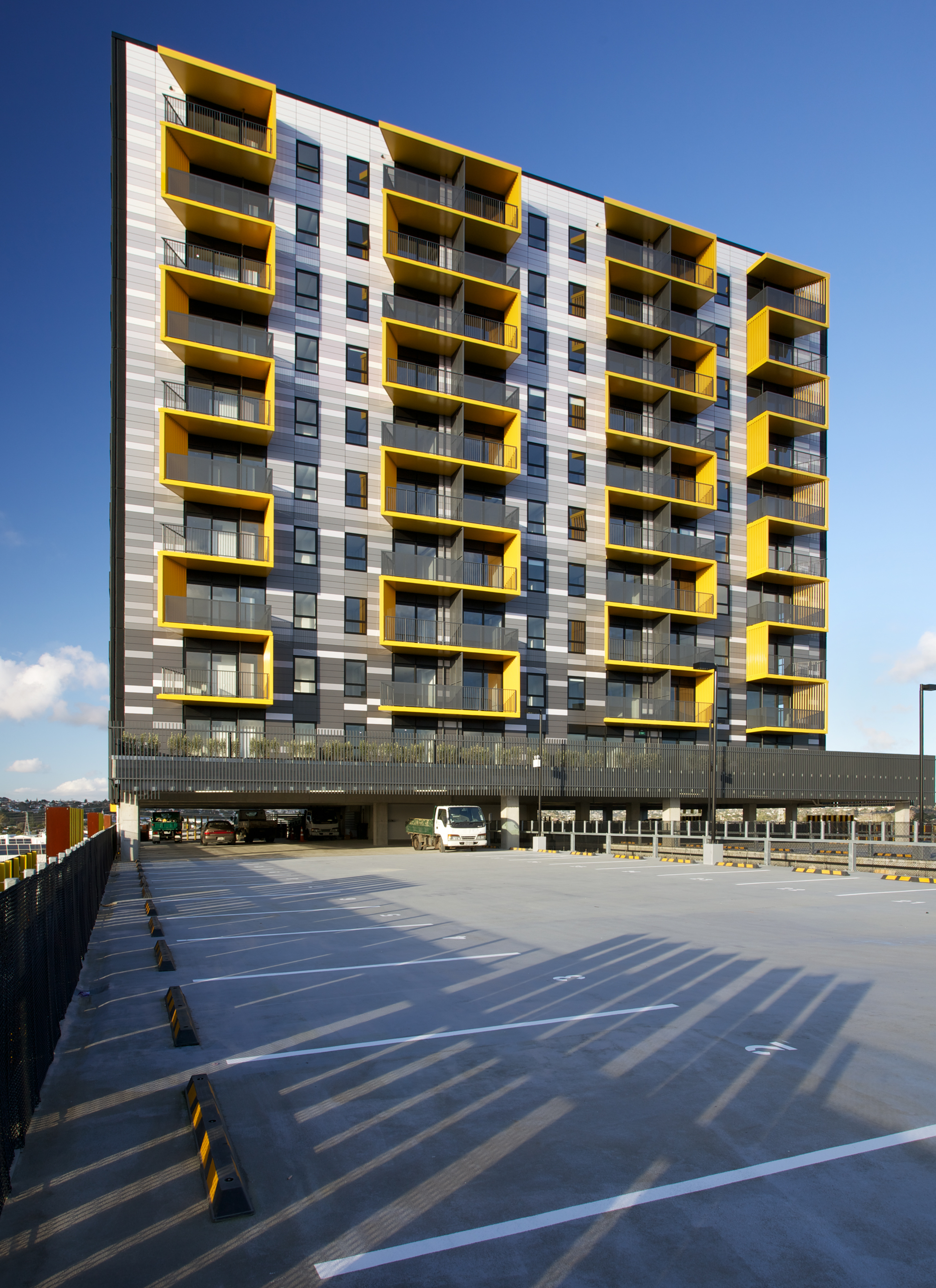 New Lynn Merchant Quarter Apartments, Jasmax, Alucobond Plus